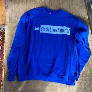 Black Lives Matter DC sweatshirt